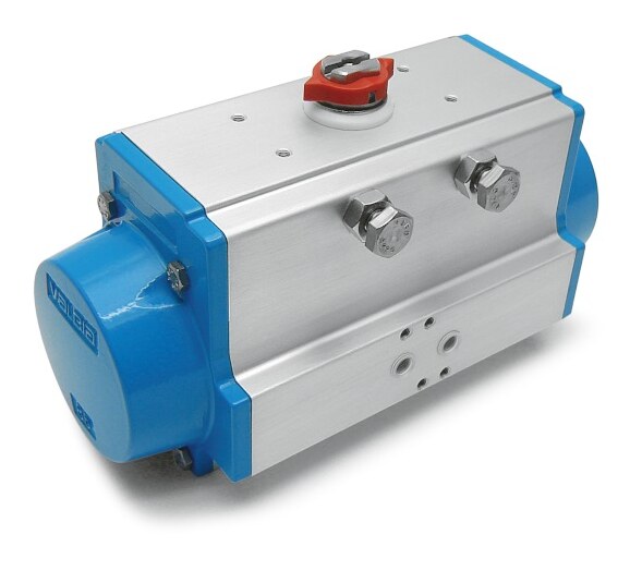Atuador pneumático para automação de válvulas